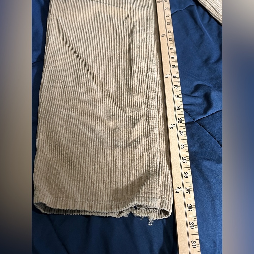 Empyre Girls Beige Corduroy Skate Pants sz 2 - Picture 12 of 12